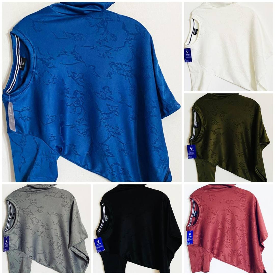 POPCORN MATERIAL TRENDY T-SHIRT