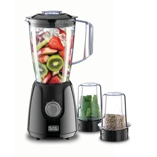 BLACK + DECKER 400W BLENDER WITH 2 MILLS – BX440-B5