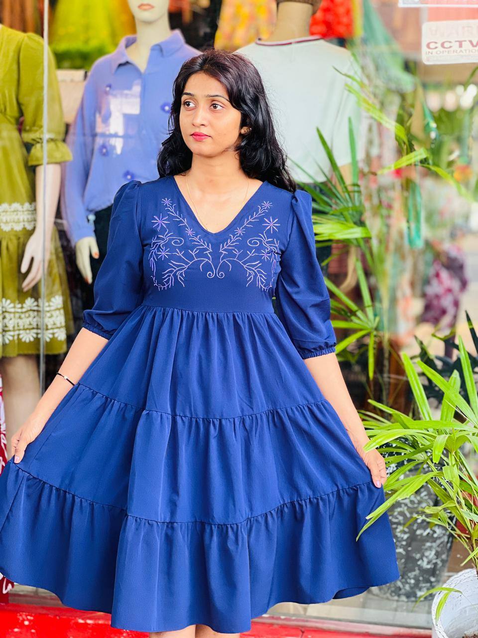 STYLISH SHORT FROCK AVAILABLE