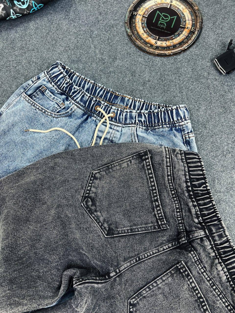 GENTS ACID WASH BIG FOLD DENIM ON SALE