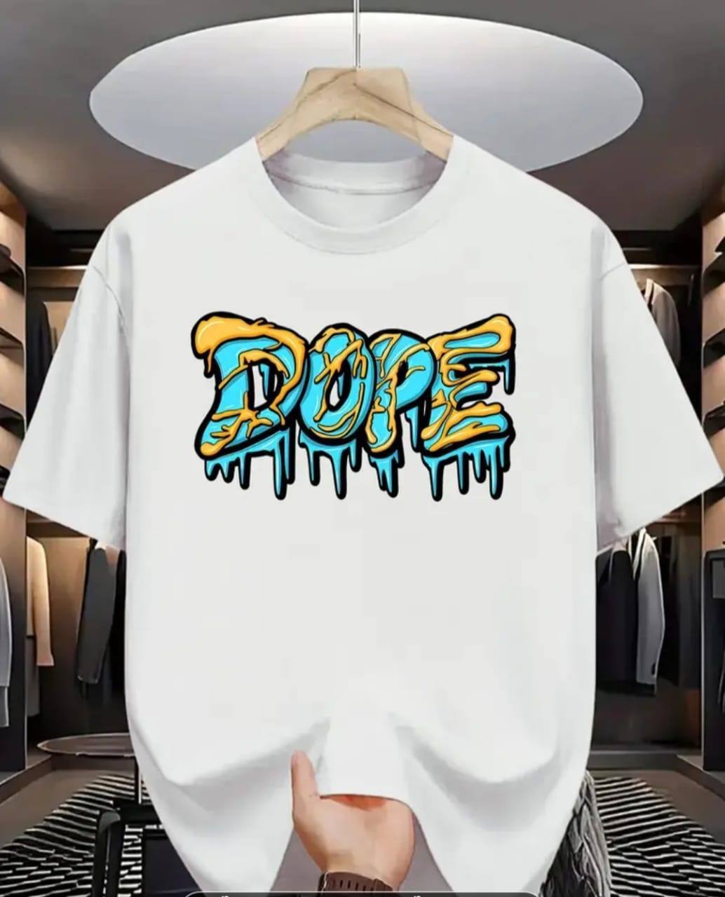 DOPE PRINT T SHIRT WITH GENTS