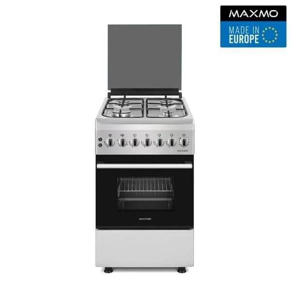 MAXMO FREE STANDING COOKER 4 GAS BURNERS – FSC-F5N40G2-S