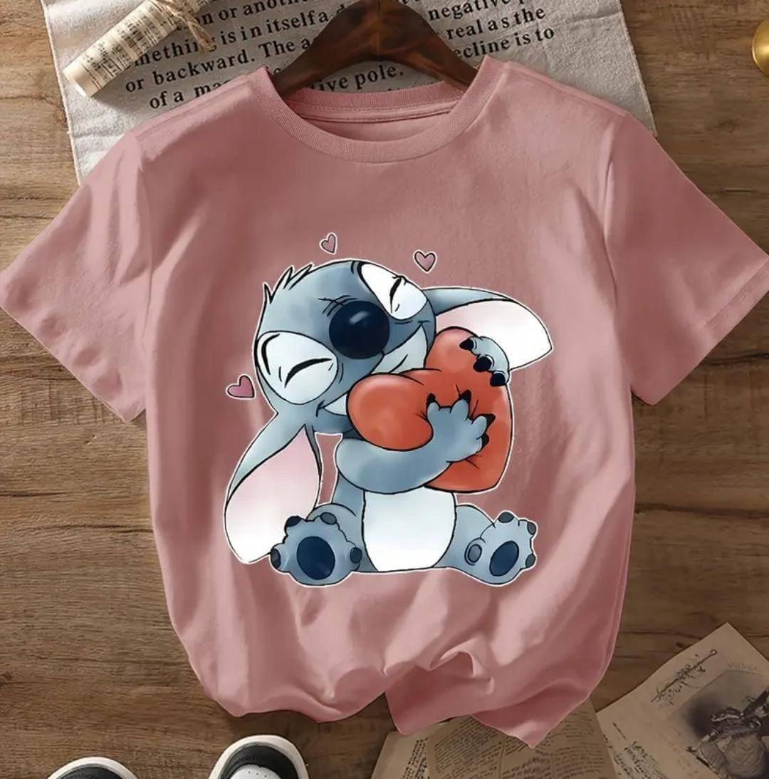 CASUAL WEAR T SHIRT WITH LADIES