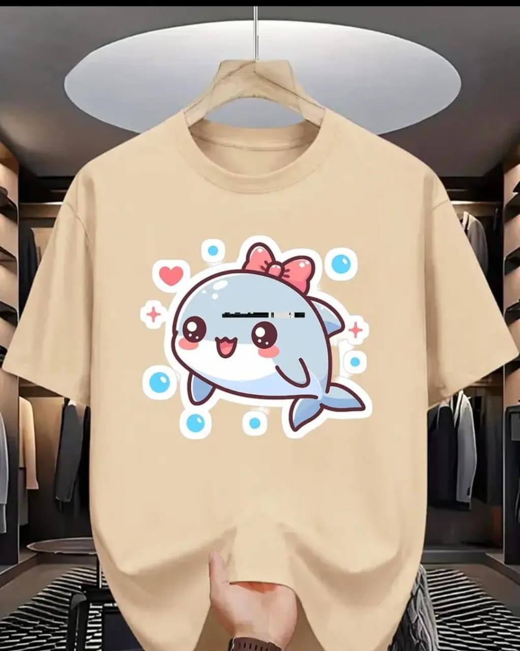 LADIES NEW PRINT DESING CASUAL T SHIRT