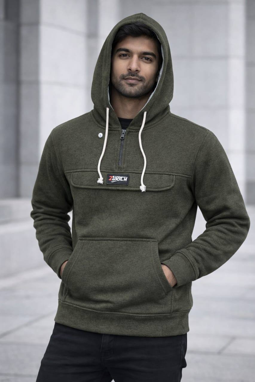 STYLISH HOODED SWEATSHIRT AVAILABLE