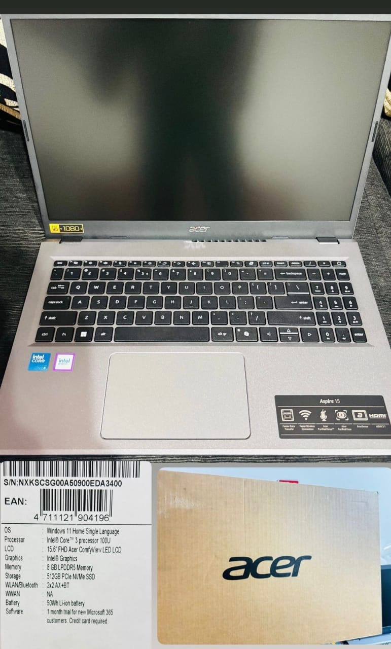 ACER ASPIRE 15 LAPTOP