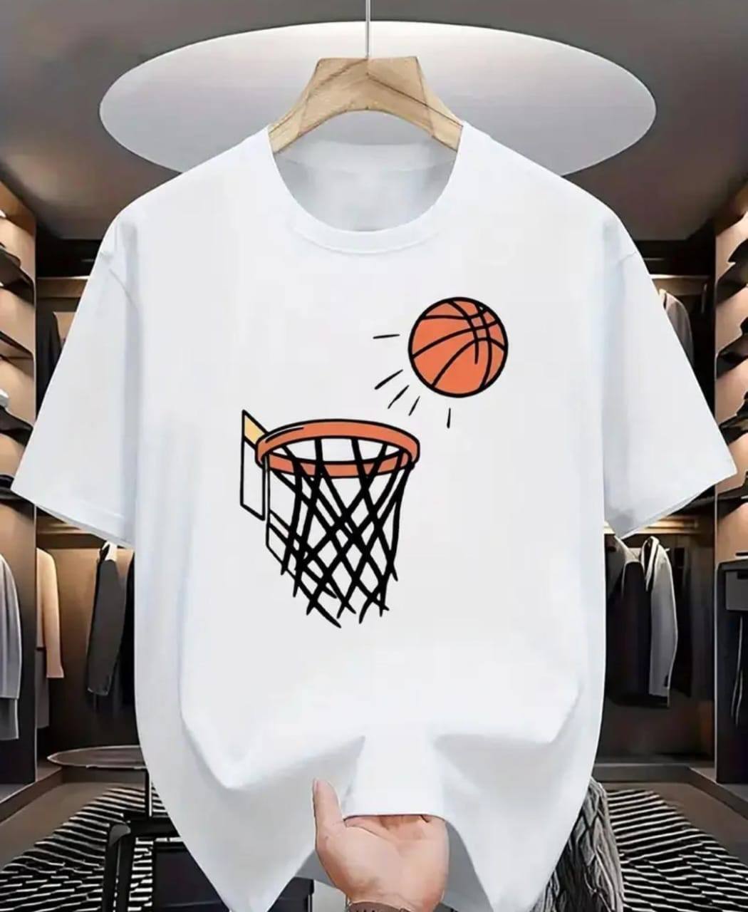 WHITE TEE WITH GENTS