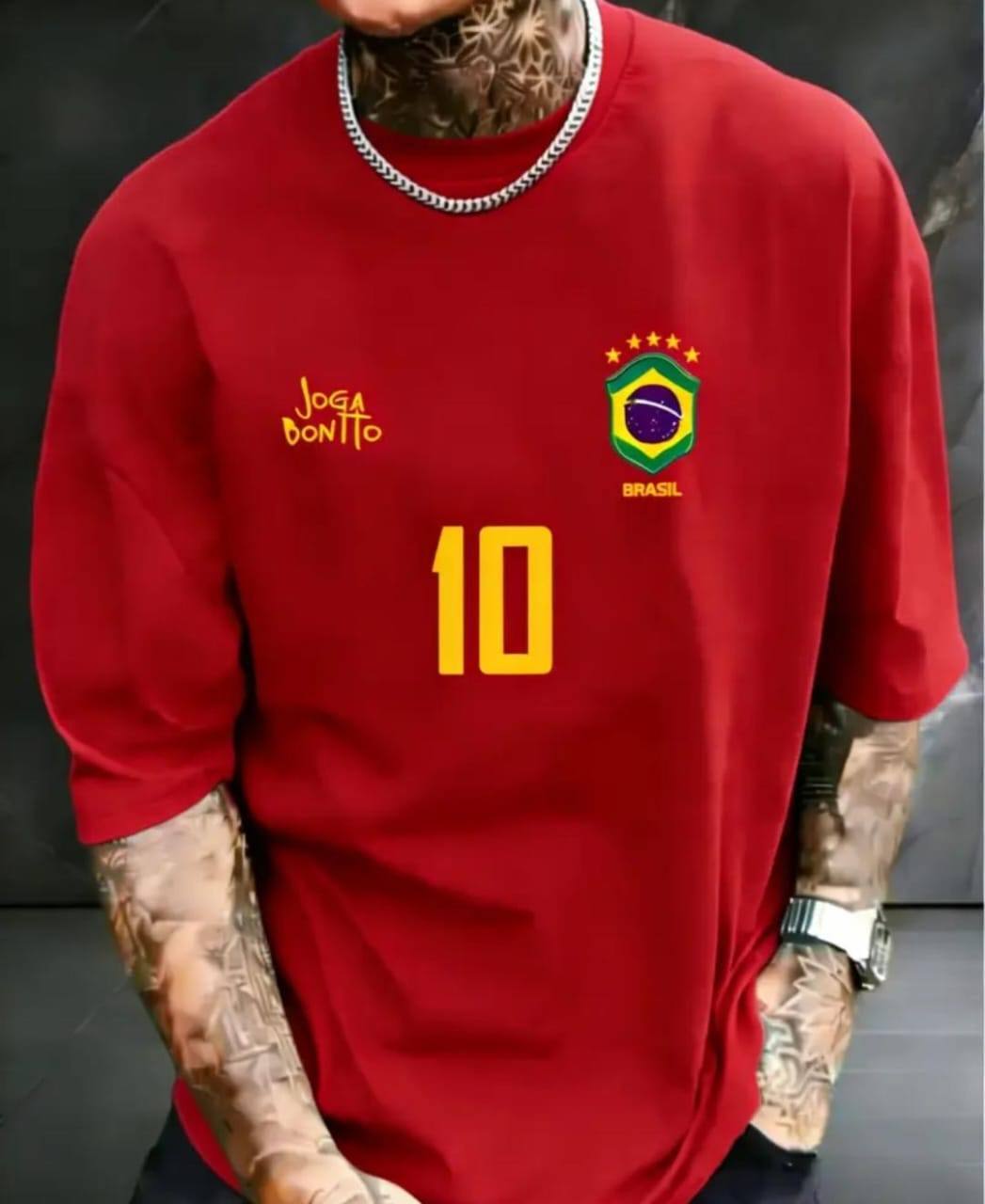 BRAZIL RED JERSEY FOR SALE GENTS