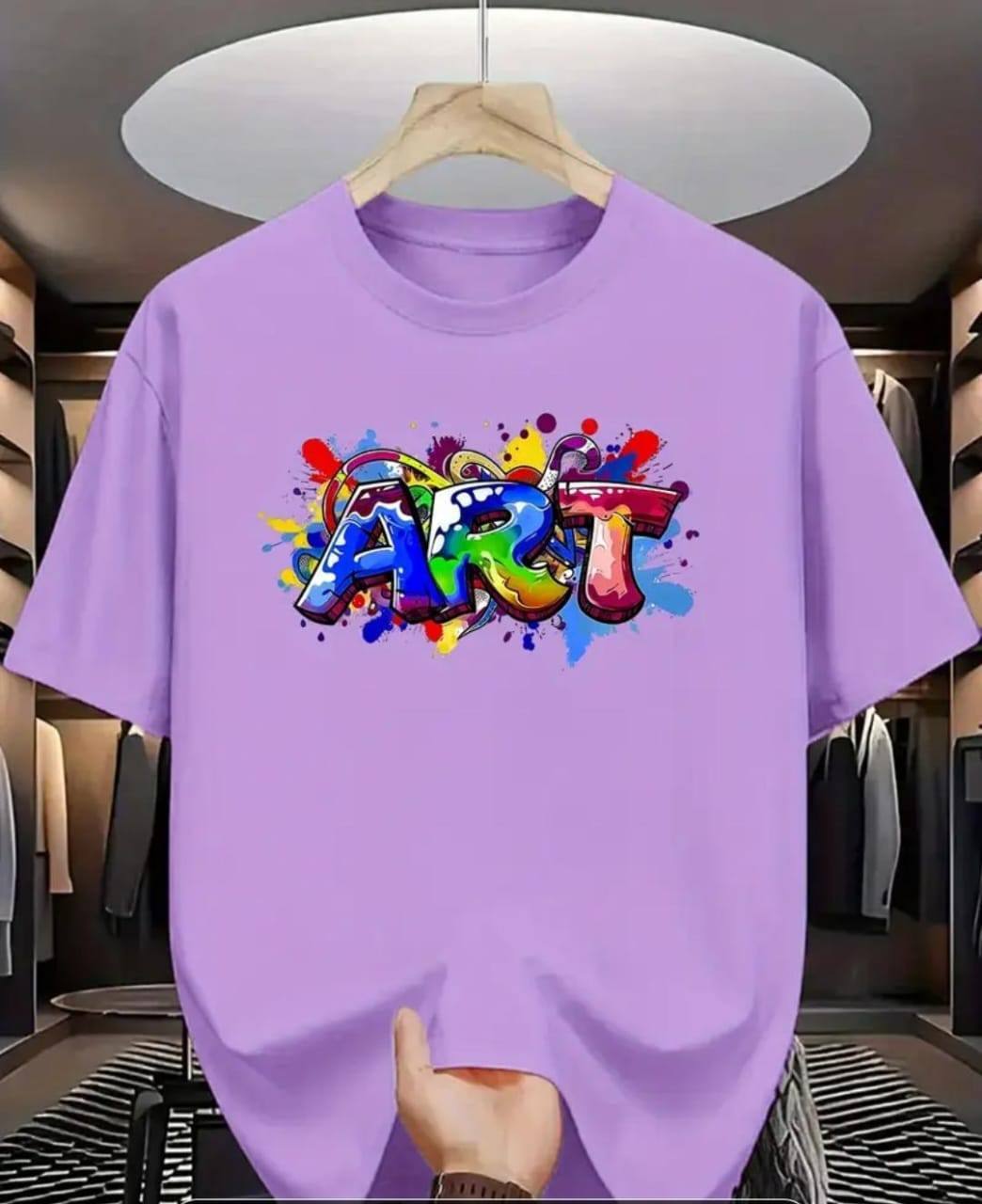 ART PRINT TEE WITH GENTS