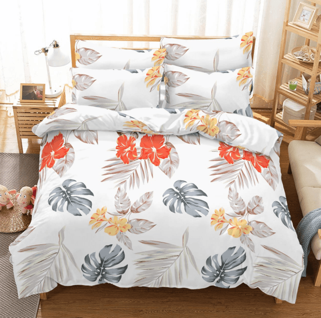 PRINTED BLANKETS - WHITE