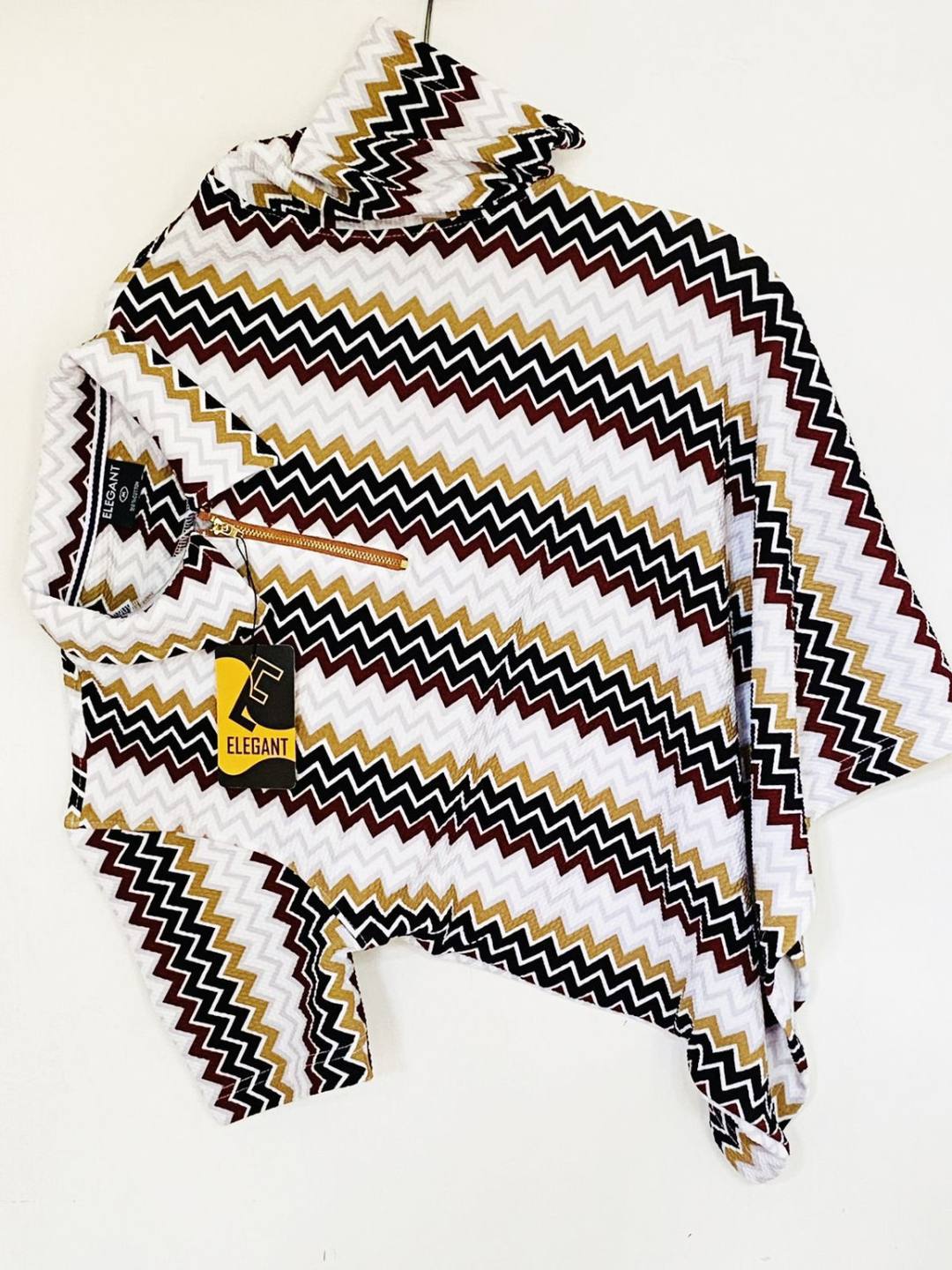 POPCORN TWO TONE T-SHIRT TRENDY LOOK