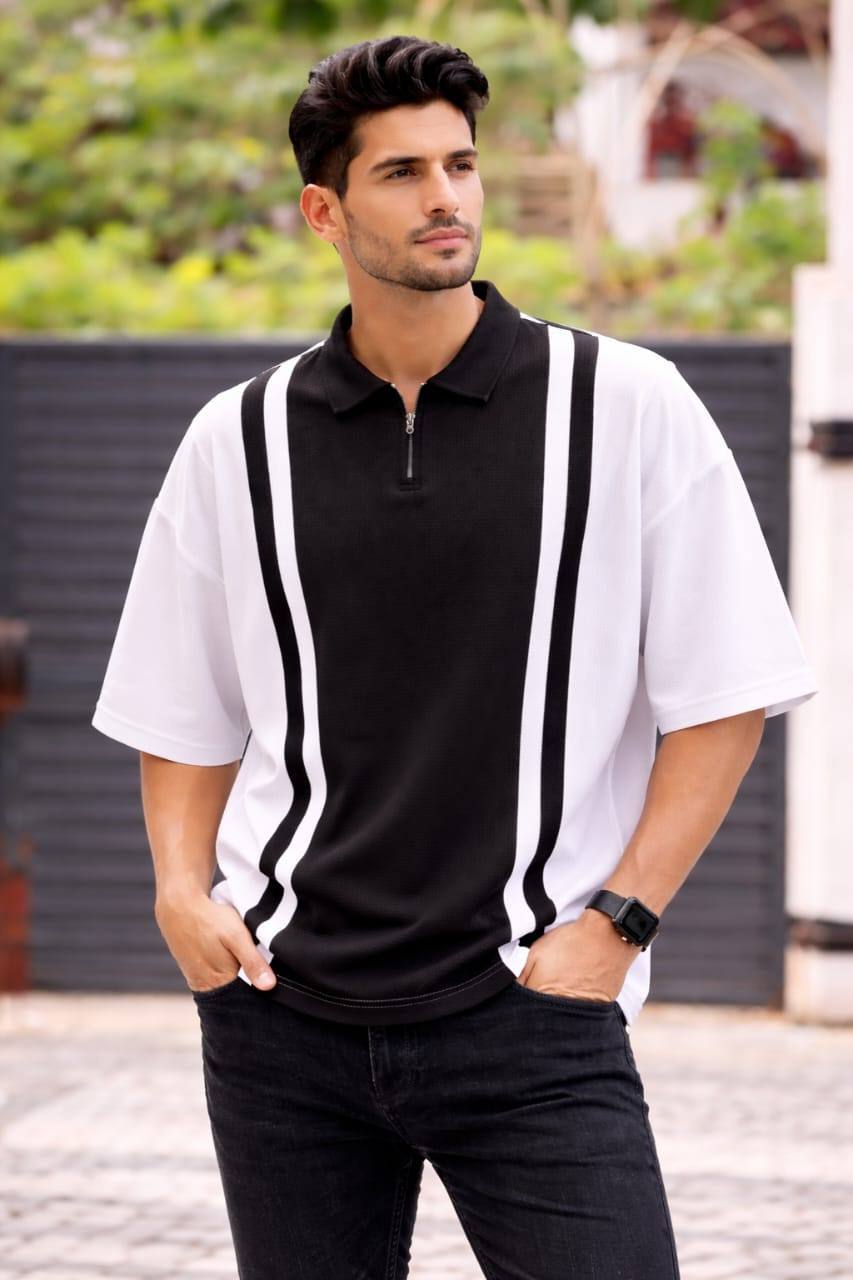 TWO TONE BAGGY T-SHIRT