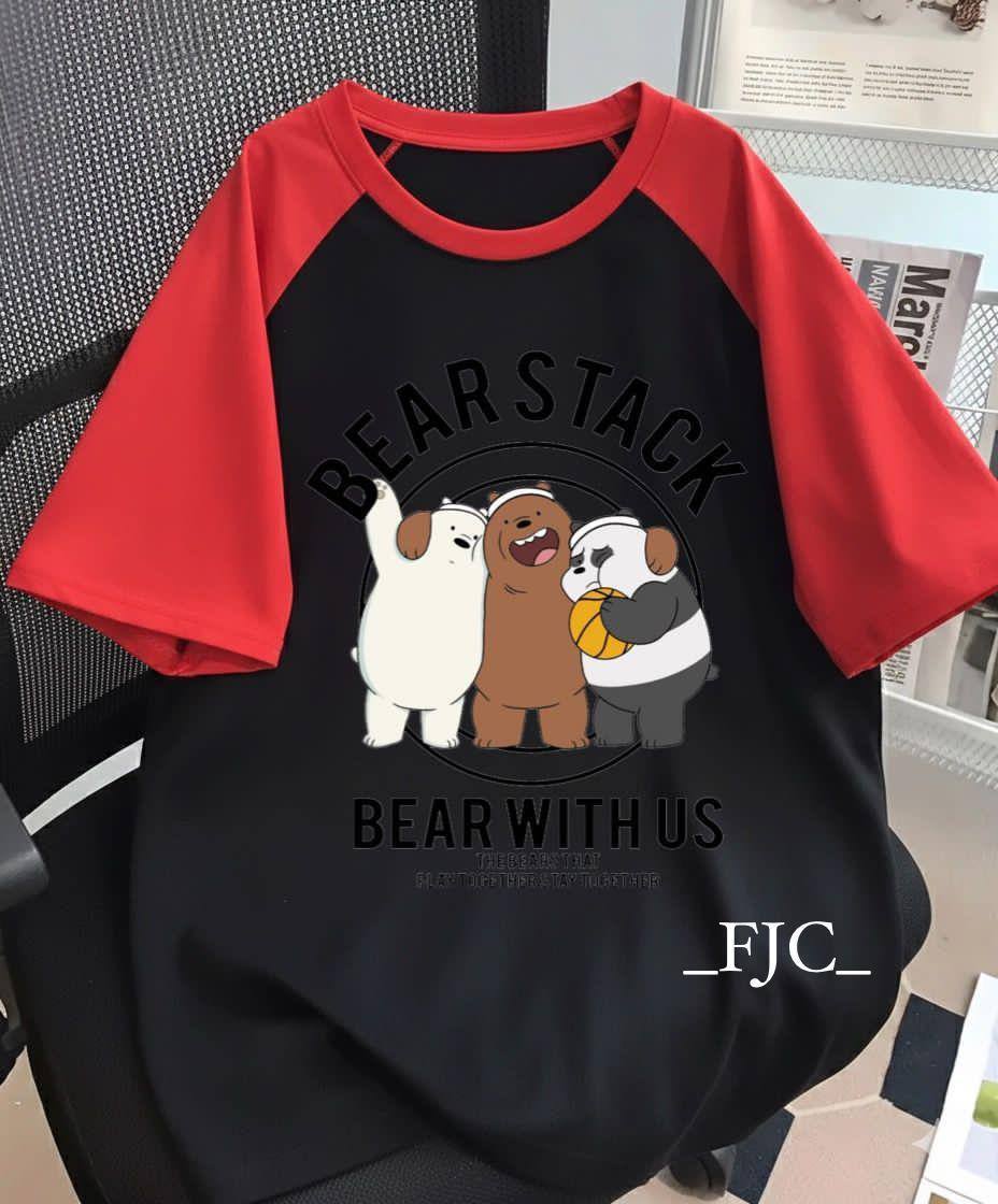 BEAR STACK BAGGY T SHIRT FOR SALE