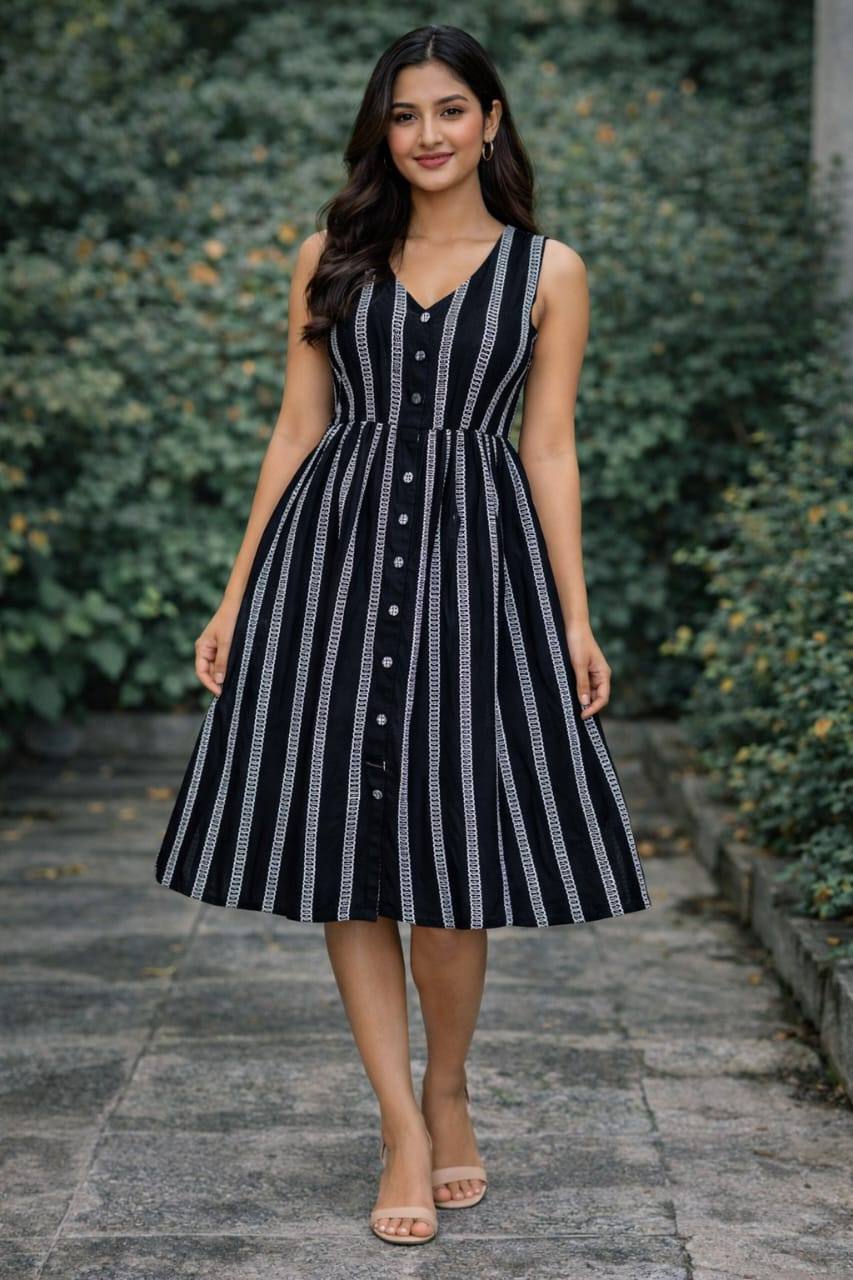 TOW TONE SHORT FROCK