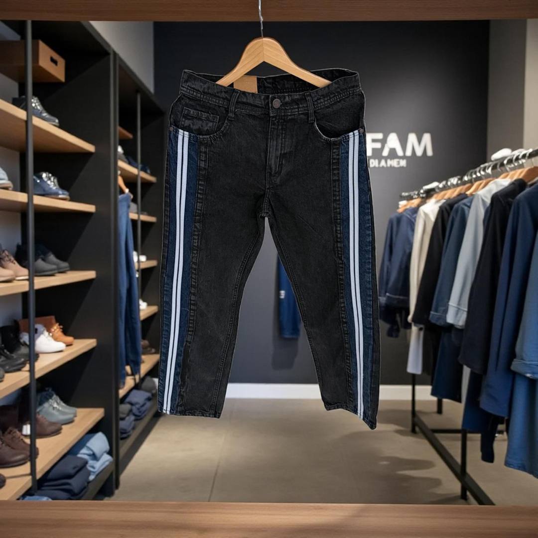 BIG FOLD BAGGY DENIM