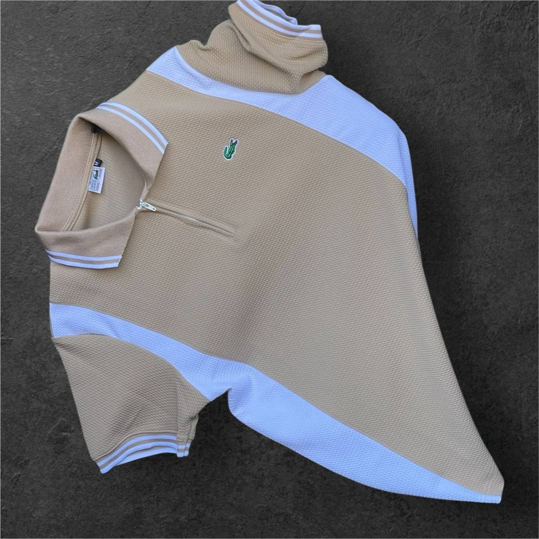 MEN’S TWO TONE COLLAR T-SHIRT