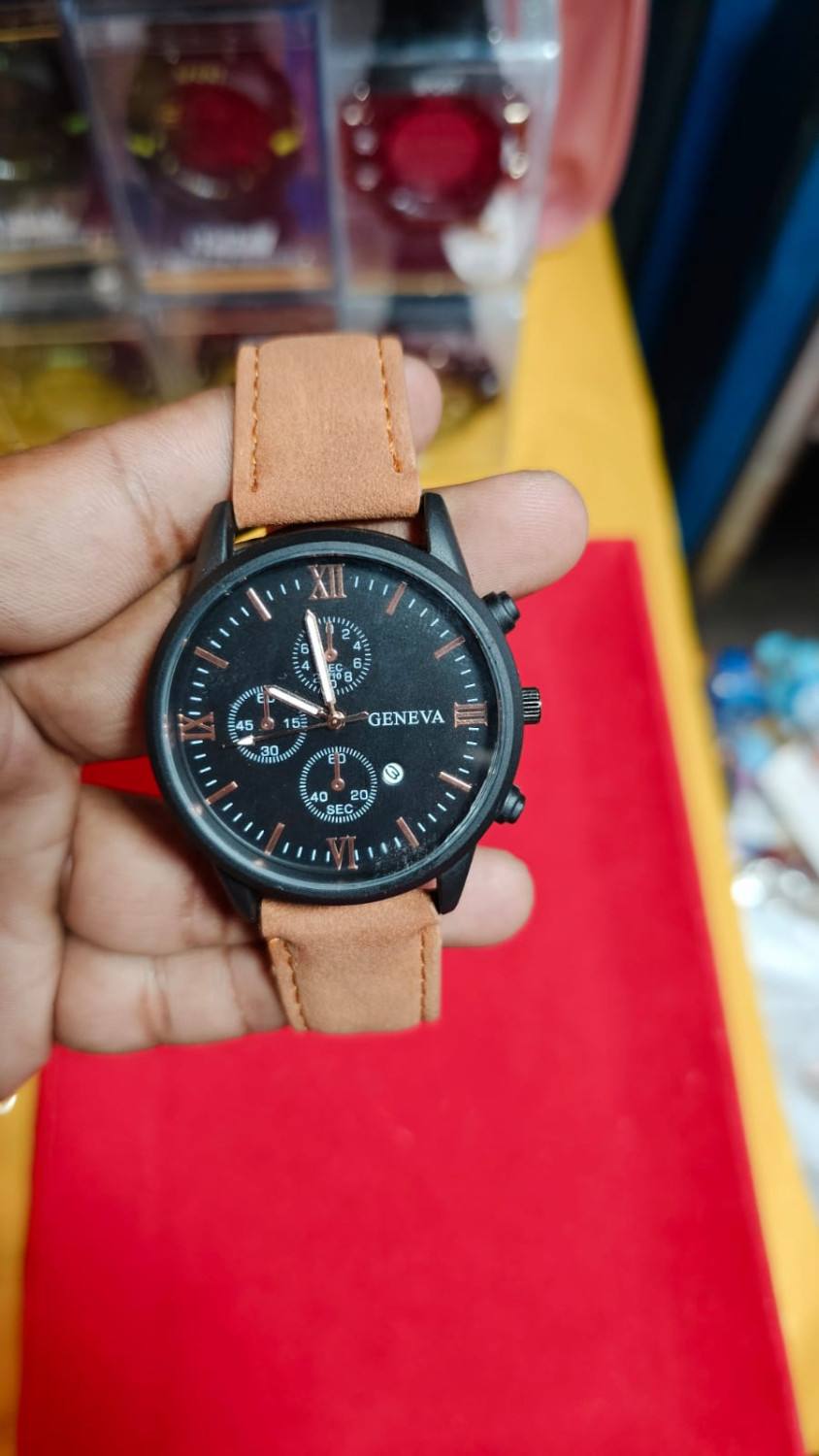 GENEVA DATE UNISEX WATCH