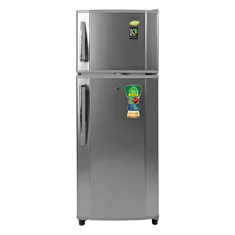 SINGER GEO REFRIGERATOR – 2 DOORS, 225L (SILVER) GEO-242D-SV