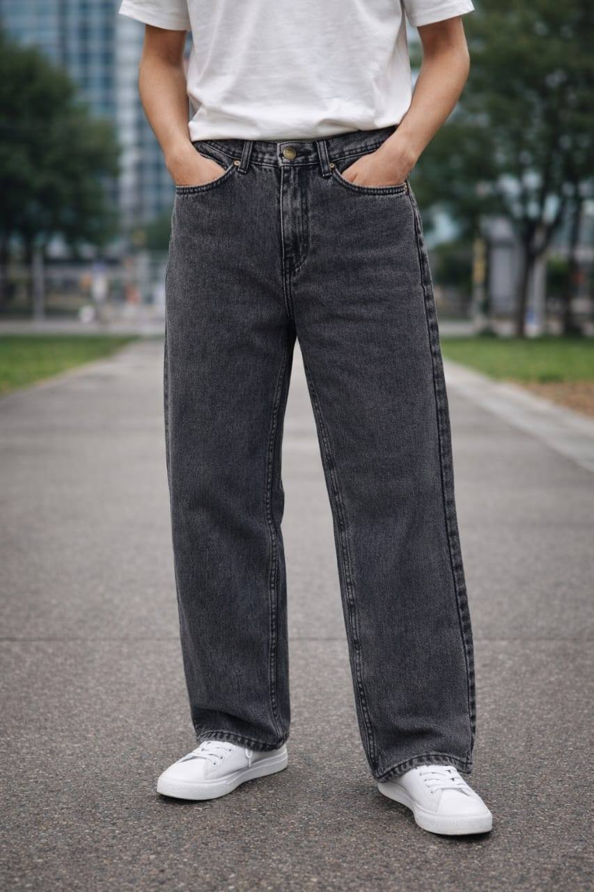 TRENDING ACID WASH BIG FOLD DENIM