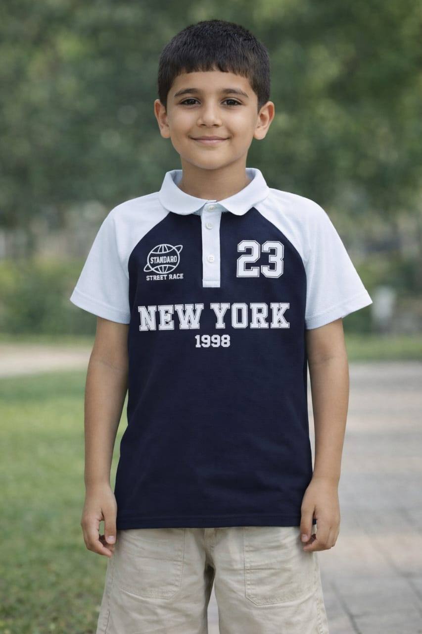 KIDS RAGLAN COLLAR T-SHIRTS