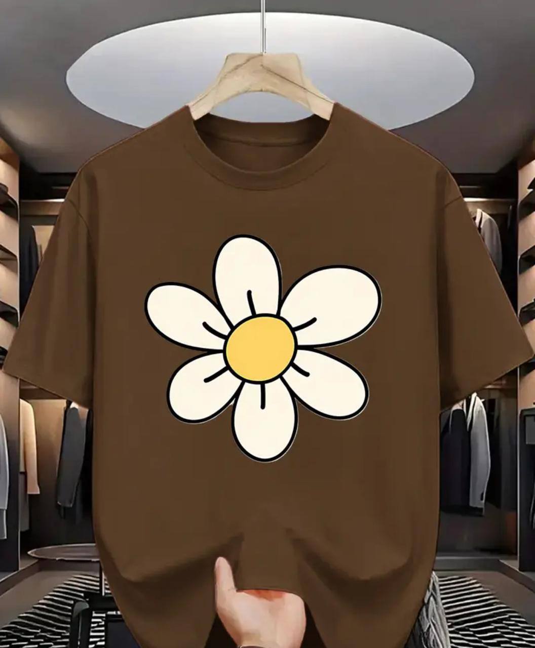 FLOWER PRINT T SHIRT FOR SALE