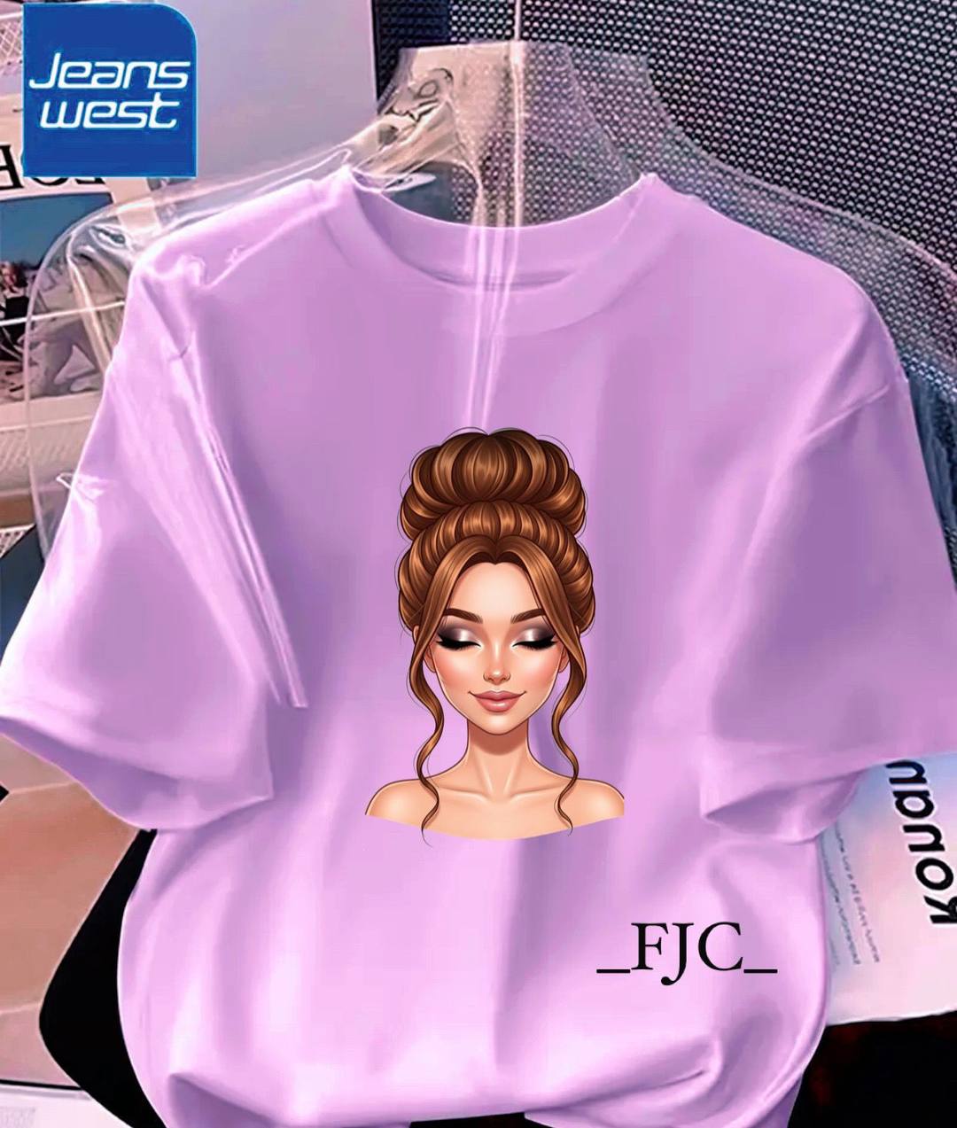 CASUAL WEAR PRINT T SHIRT LADIES