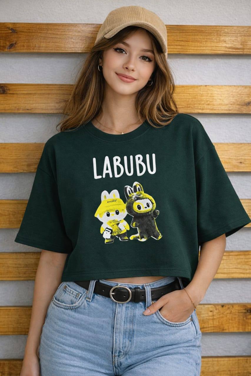 LABUBU LADIES CROP TOP