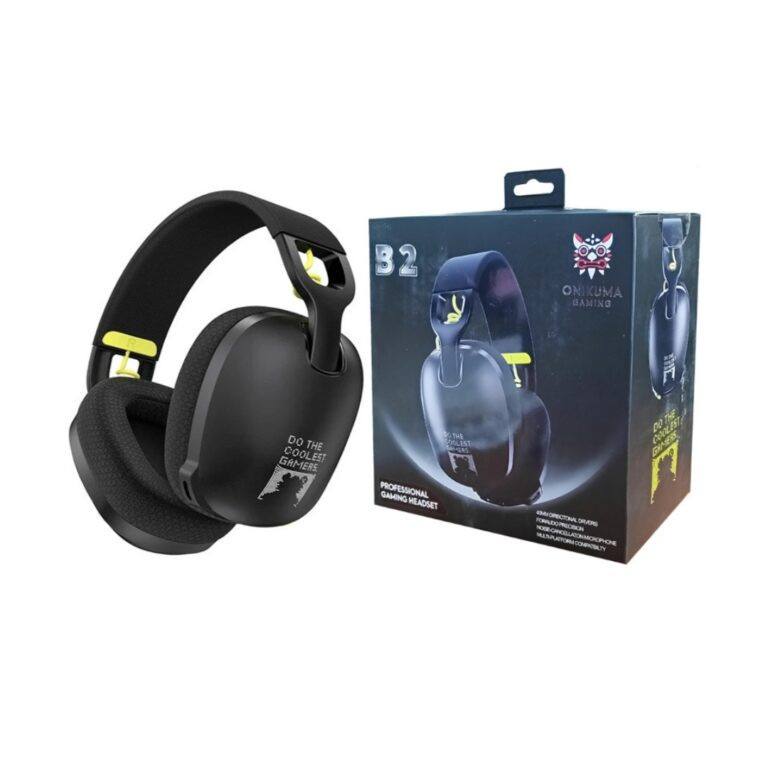 ONIKUMA B2 HEADSET WIRELESS THREE MODE LIGHTWEIGHT E SPORTS GAMING HEADPHONE BLACK