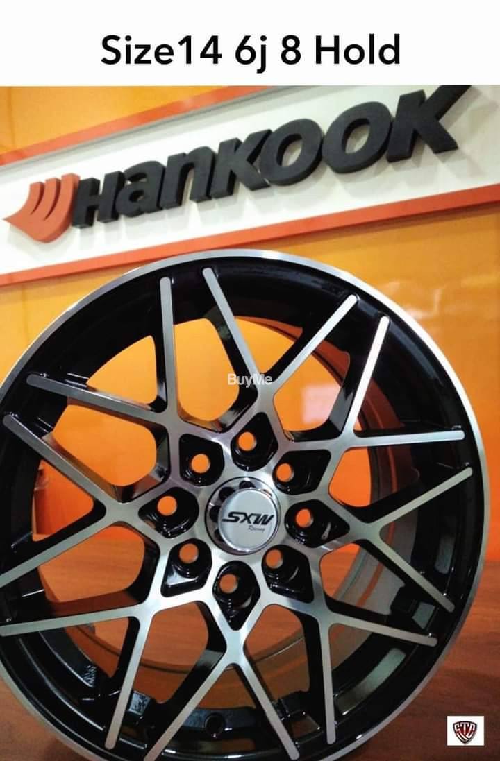 14'' INCH ALLOY WHEELS - 6J 8H