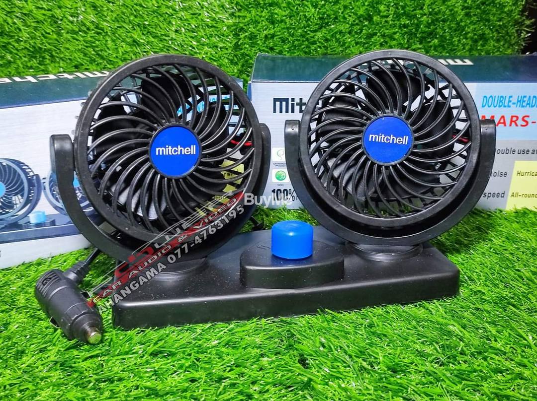 DOUBLE FAN FOR VEHICLES