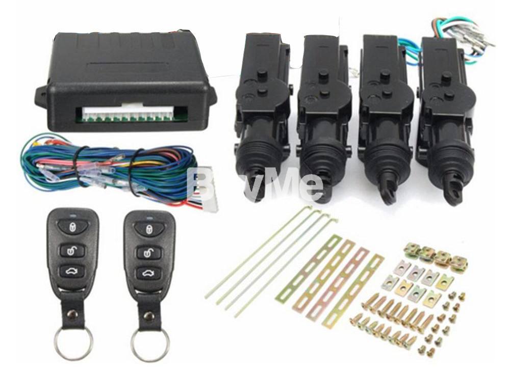 CENTRAL DOOR LOCK SYSTEM WITH REMOTE KEY FOR ANY VEHICLE