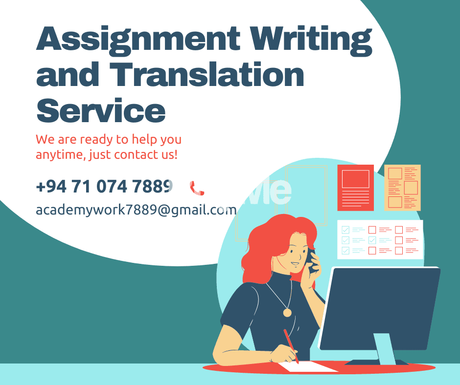 ASSIGNMENT WRITING AND TRANSLATION SERVICE