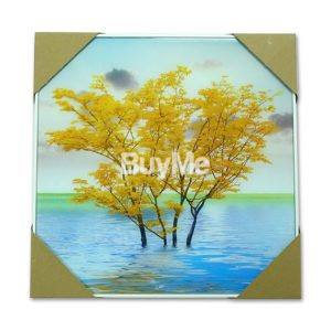 WALL DECOR 40×40 FRAMED PRINT-LANDSCAPES (LINO824)