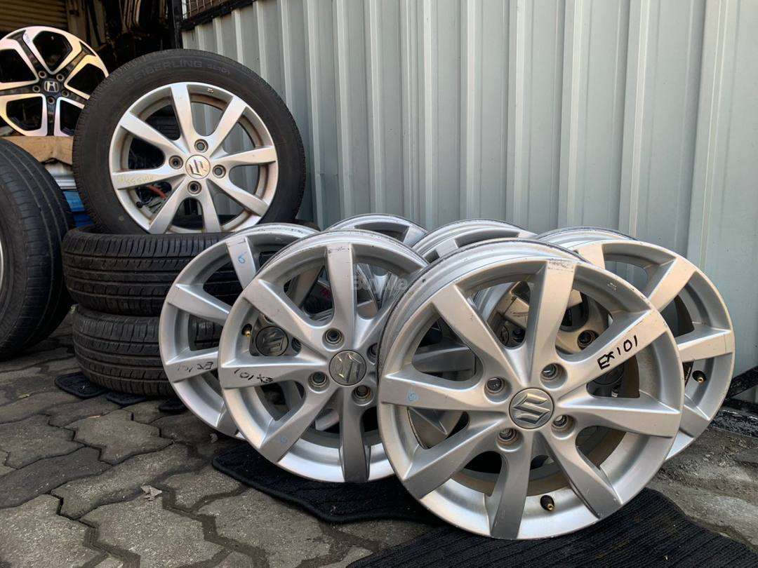 SUZUKI ALLOY WHEELS SET - 14''