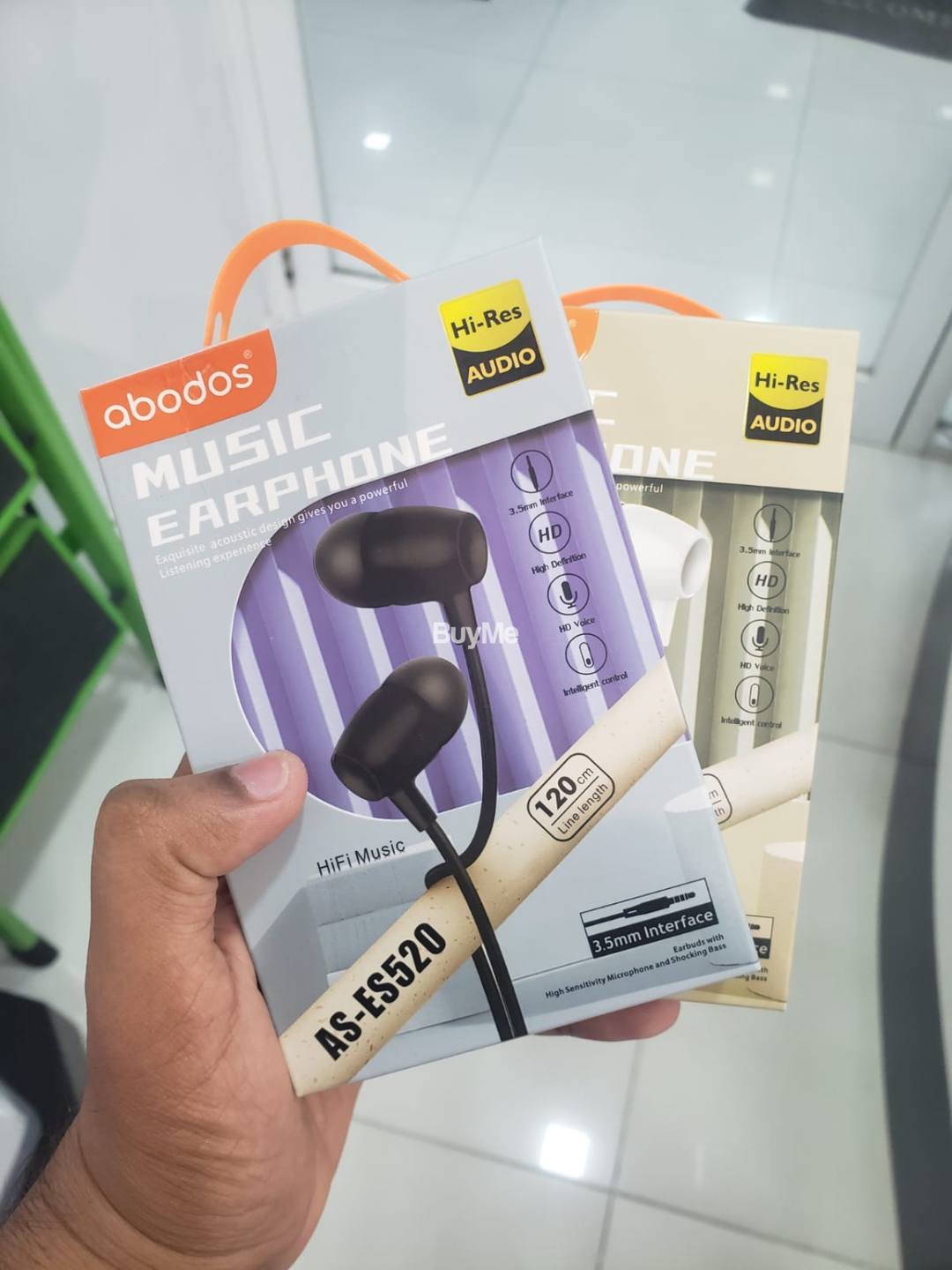 ABODOS 3.5MM WIRED - EAR HANDSFREE AS-ES520