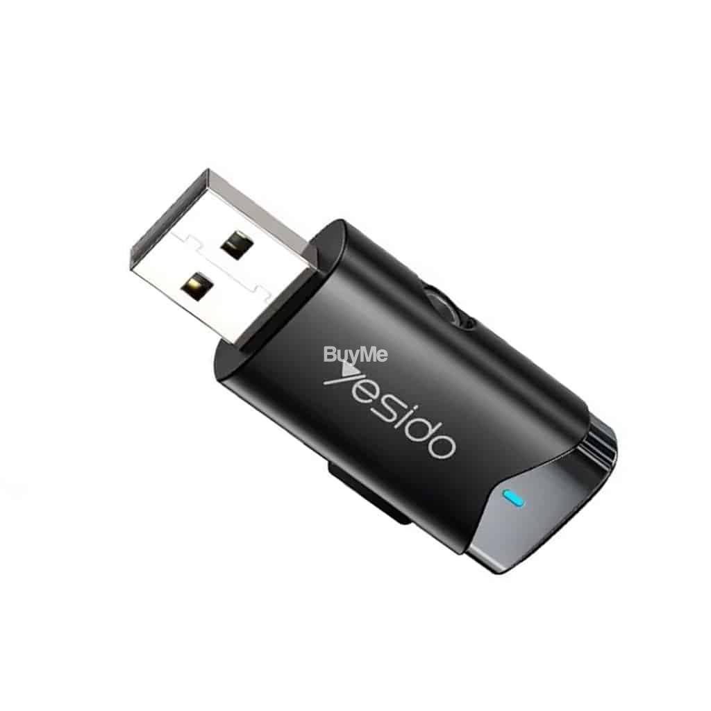 YESIDO YAU40 BLUETOOTH 5.0 WIRELESS AUX CAR RECEIVER