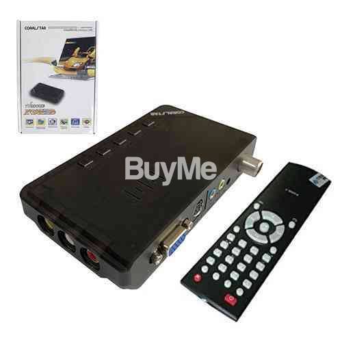 COMBO TV BOX ANALOG TV TUNER CORALSTAR LCD TV RECEIVER VGA TV BOX