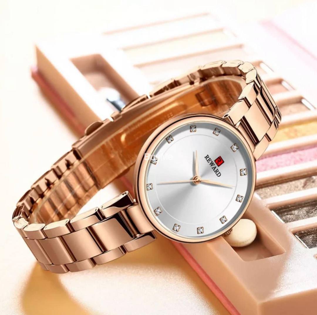 LUXURY STAINLESS STEEL LADIES WATCH