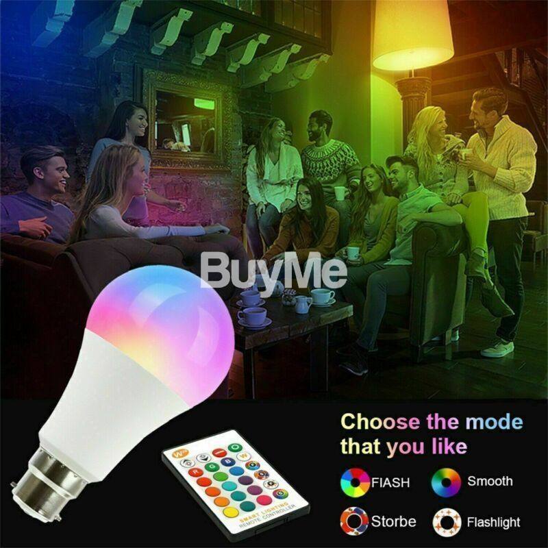 RGB PARTY LIGHT WITH REMOTE