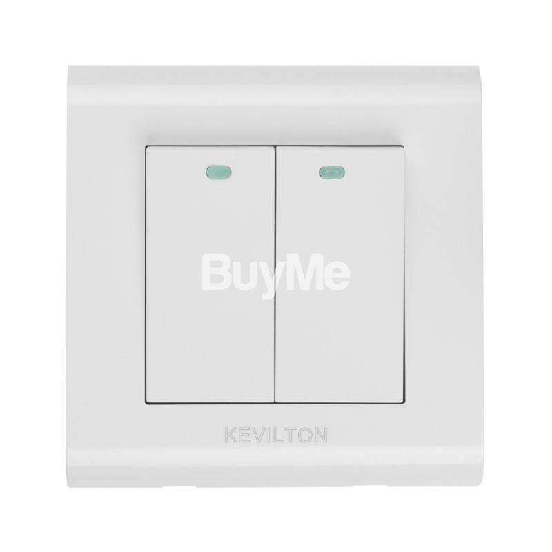 2 GANG SWITCH – MODULAR WHITE