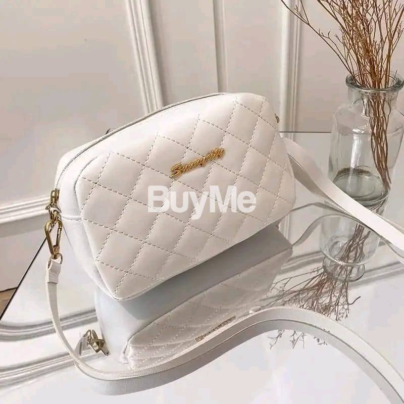 LUXURY SIDE BAG - WHITE
