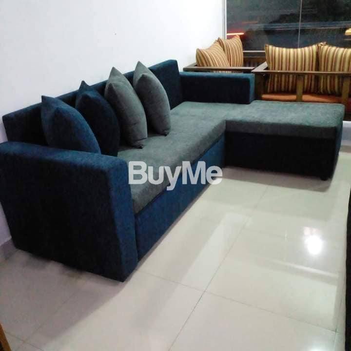 L SHAPE SOFA SET - 3