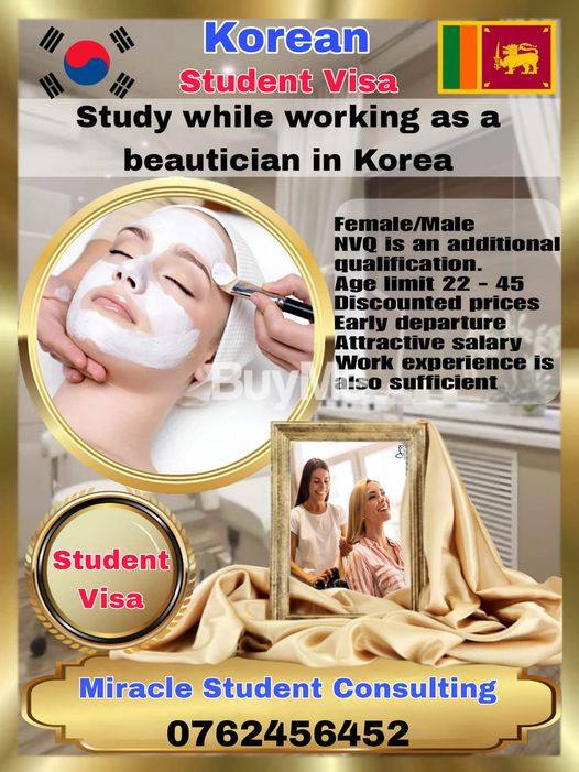 STUDY WHILE WORKING AS A BEAUTICIAN IN KOREA
