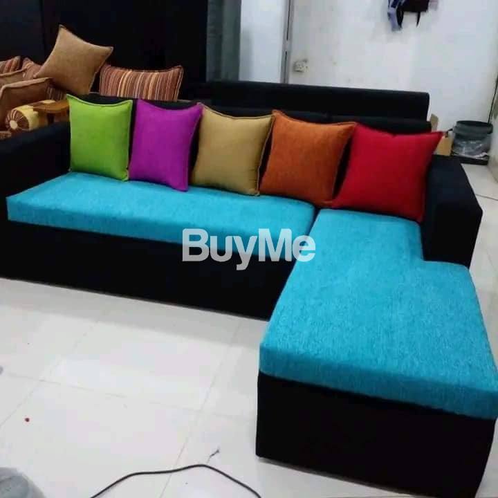 L SHAPE SOFA SET - 9