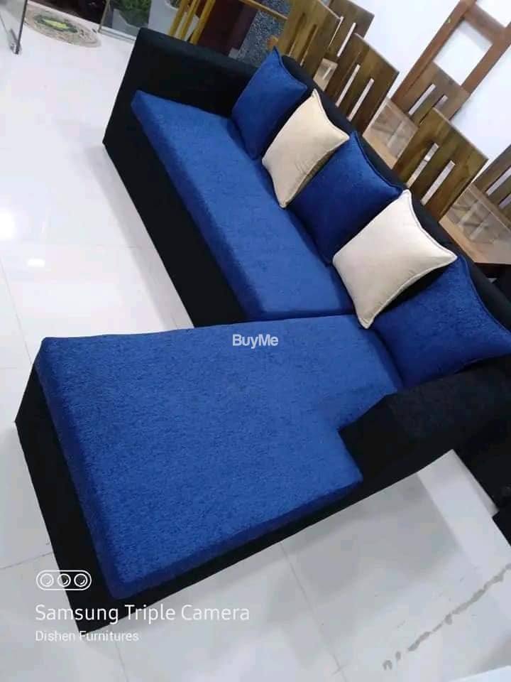 L SHAPE SOFA SET - 13