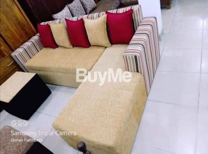 L SHAPE SOFA SET - 25