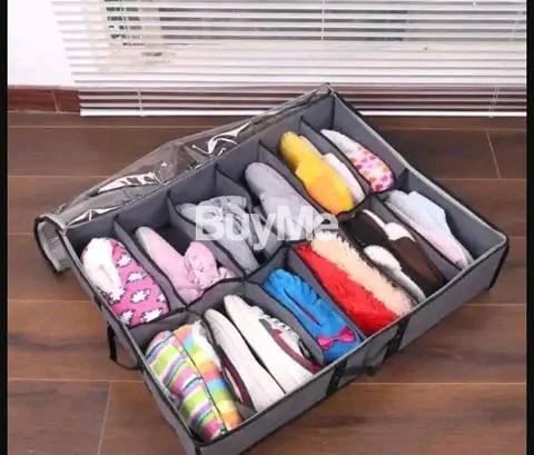UNDER BED SHOES ORGANIZER