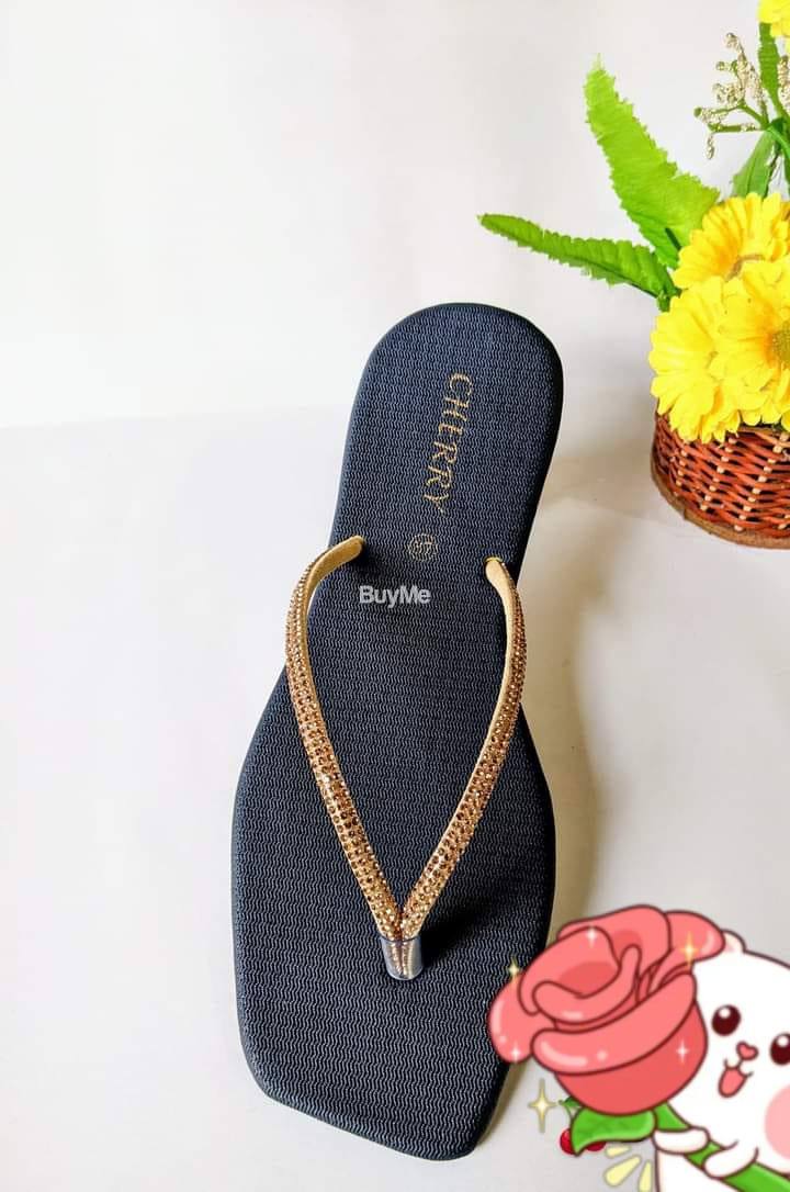 DARK BLUE SLIPPERS - LADIES