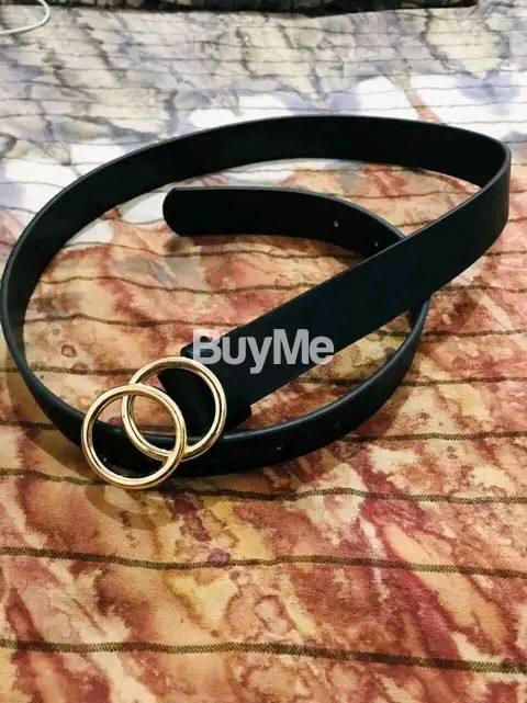 LADEIES DOUBLE RING BELT