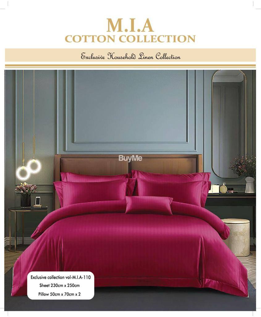 M.I.A PLAIN BEDSHEET - PINK